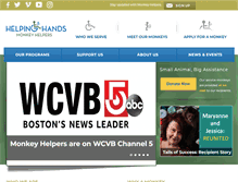 Tablet Screenshot of monkeyhelpers.org